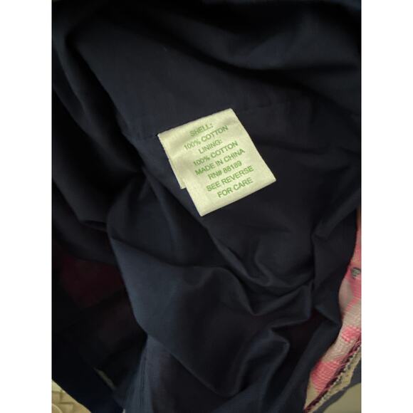 Lilly Pulitzer Delia Shift Dress Fountain Hopping Engineered Floral Size 00 - Picture 11 of 11